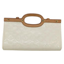 LOUIS VUITTON Monogram Vernis Roxbury Drive Bag 2Way Perle M91374 LVAuth 170092A-2