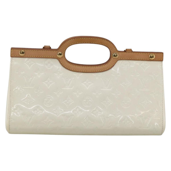 LOUIS VUITTON Monogram Vernis Roxbury Drive Tasche 2-Wege Perle M91374 LVAuth 170092A