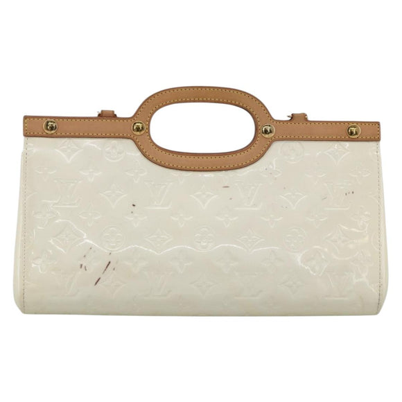 LOUIS VUITTON Monogram Vernis Roxbury Drive Bag 2Way Perle M91374 LVAuth 170092A