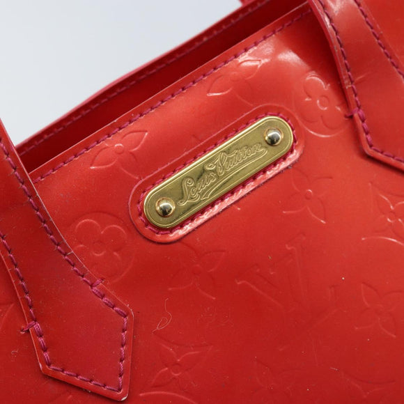 LOUIS VUITTON Monogram Vernis Wilshire Boulevard Tasche Rose Pop M93643 Auth 170093