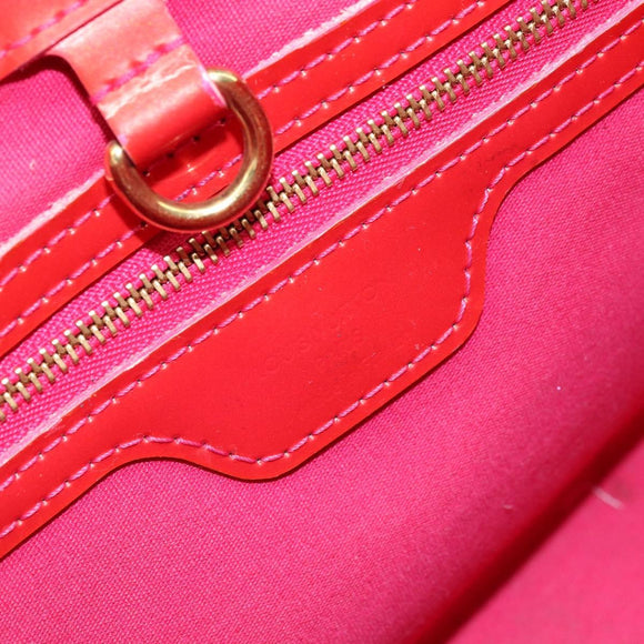 LOUIS VUITTON Monogram Vernis Wilshire Boulevard Tasche Rose Pop M93643 Auth 170093