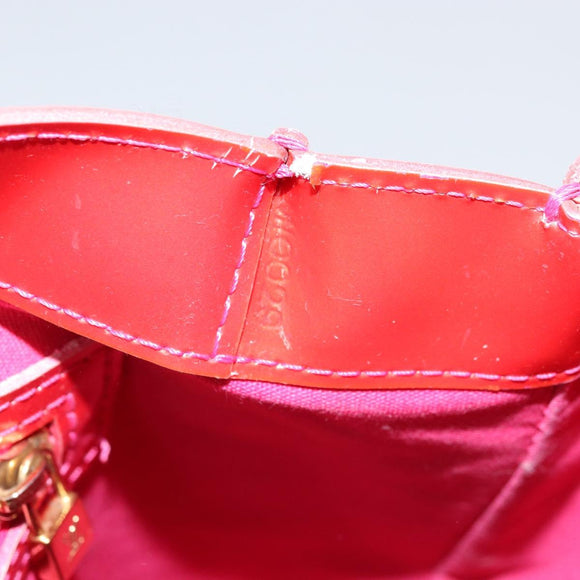 LOUIS VUITTON Monogram Vernis Wilshire Boulevard Tasche Rose Pop M93643 Auth 170093