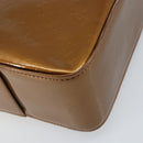 LOUIS VUITTON Monogram Vernis Columbus Tote Bag Bronze M91134 LV Auth 170094-15