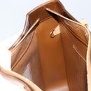 LOUIS VUITTON Monogram Vernis Columbus Tote Bag Bronze M91134 LV Auth 170094-23