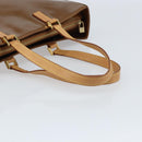 LOUIS VUITTON Monogram Vernis Columbus Tote Bag Bronze M91134 LV Auth 170094-7