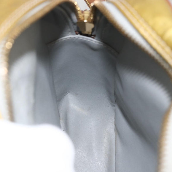 LOUIS VUITTON Monogram Vernis Wooster Umhängetasche Gris M91036 LV Auth 170095