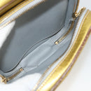 LOUIS VUITTON Monogram Vernis Wooster Umhängetasche Gris M91036 LV Auth 170095-20