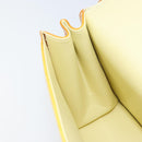 LOUIS VUITTON Monogram Vernis Spring Street Bag Lime Yellow M91068 Auth 170096-21