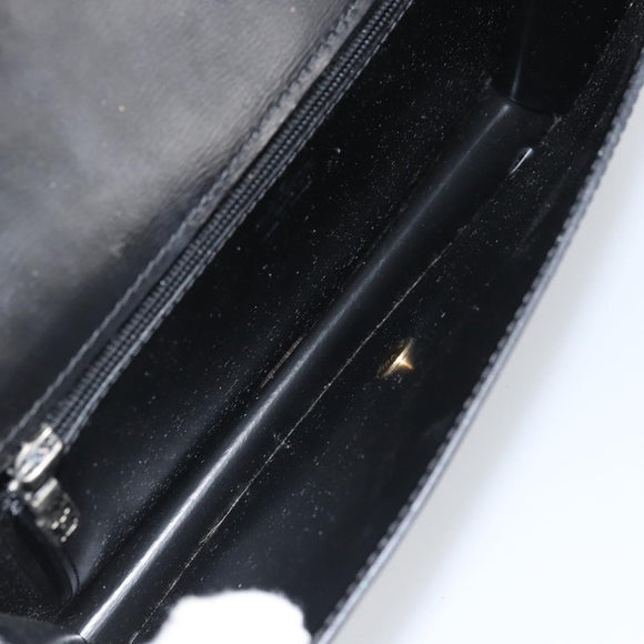 LOUIS VUITTON Epi Hublot Shoulder Bag Black Red M52557 LV Auth 170099