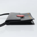 LOUIS VUITTON Epi Hublot Shoulder Bag Black Red M52557 LV Auth 170099-4