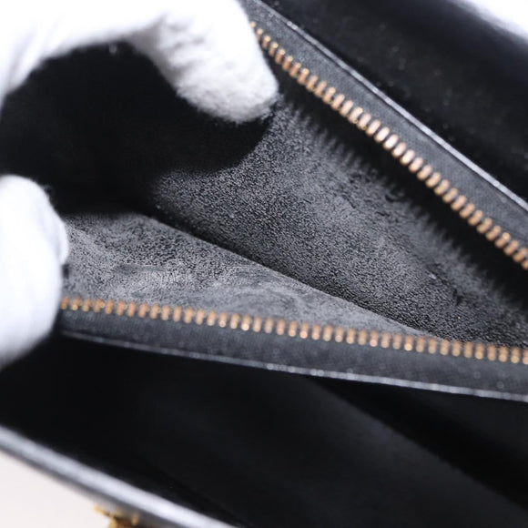 LOUIS VUITTON Epi Malesherbes Hand Bag Black M52372 LV Auth 170100