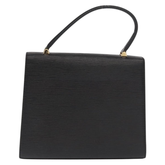 LOUIS VUITTON Epi Malesherbes Hand Bag Black M52372 LV Auth 170100