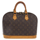 LOUIS VUITTON Monogram Alma Handtasche M51130 LV Auth 170102-2