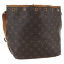 LOUIS VUITTON Monogram Petit Noe Shoulder Bag M42226 LV Auth 170103-1