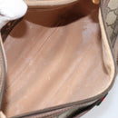 GUCCI GG Supreme Web Sherry Line Bag PVC Beige Gold 89 02 077 Auth 170107-11