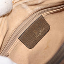 GUCCI GG Supreme Web Sherry Line Bag PVC Beige Gold 89 02 032 Auth 170109-19