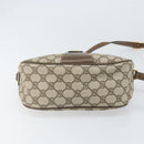 GUCCI GG Supreme Web Sherry Line Bag PVC Beige Gold 89 02 032 Auth 170109-5