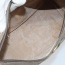 GUCCI GG Supreme Web Sherry Line Hand Bag PVC Beige Gold 39 02 006 Auth 170110-11