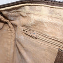 GUCCI GG Supreme Web Sherry Line Hand Bag PVC Beige Gold 39 02 006 Auth 170110-21