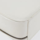 GUCCI Bamboo Vanity Hand Bag Patent 2way White Gold 000 270 0323 Auth 170112-18