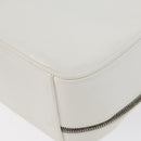 GUCCI Bamboo Vanity Hand Bag Patent 2way White Gold 000 270 0323 Auth 170112-19