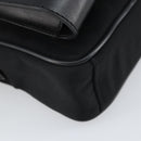 GUCCI Shoulder Bag Nylon Black Silver 018 1619 Auth 170116-11