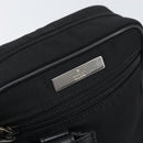 GUCCI Shoulder Bag Nylon Black Silver 018 1619 Auth 170116-14