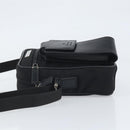 GUCCI Shoulder Bag Nylon Black Silver 018 1619 Auth 170116-5