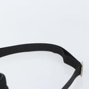 GUCCI Shoulder Bag Nylon Black Silver 018 1619 Auth 170116-8