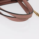 Salvatore Ferragamo Vala Hand Bag Leather 2way Pink Gold Auth 170124-8