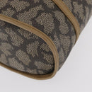 SAINT LAURENT Hand Bag Leather Beige Auth 170128-10