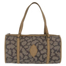 SAINT LAURENT Hand Bag Leather Beige Auth 170128-2
