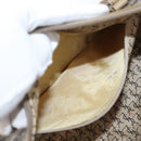 SAINT LAURENT Hand Bag Leather Beige Auth 170128-20