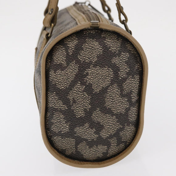 SAINT LAURENT Hand Bag Leather Beige Auth 170128