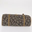 SAINT LAURENT Hand Bag Leather Beige Auth 170128-9