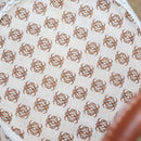 LOEWE Anagram Shoulder Bag Leather Gold Auth 170134-10