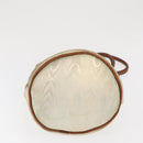 LOEWE Anagram Shoulder Bag Leather Gold Auth 170134-5