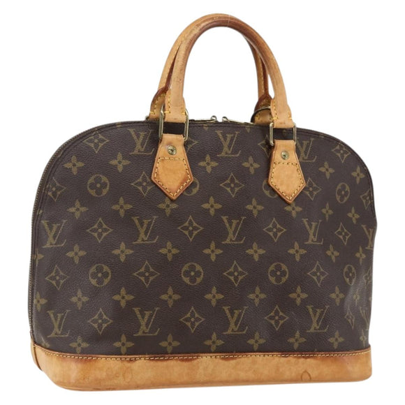 LOUIS VUITTON Monogram Alma Hand Bag M51130 LV Auth 170137