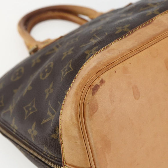 LOUIS VUITTON Monogram Alma Hand Bag M51130 LV Auth 170137