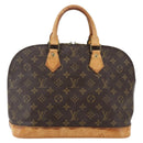 LOUIS VUITTON Monogram Alma Hand Bag M51130 LV Auth 170137-13