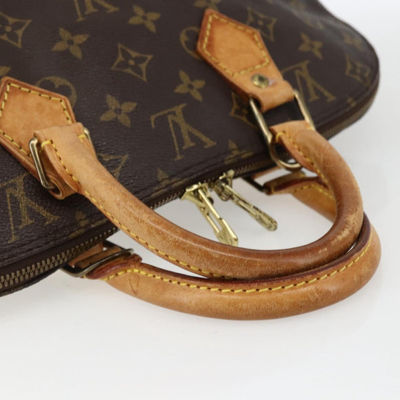 LOUIS VUITTON Monogram Alma Hand Bag M51130 LV Auth 170137