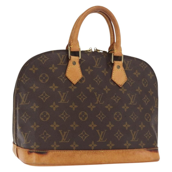LOUIS VUITTON Monogram Alma Hand Bag M51130 LV Auth 170141
