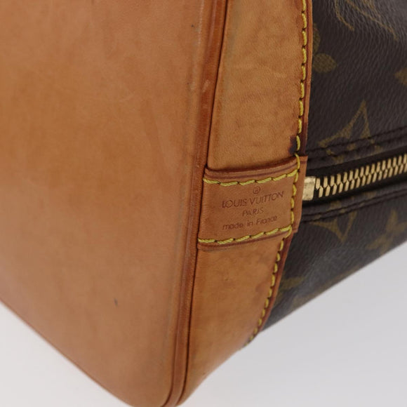 LOUIS VUITTON Monogram Alma Hand Bag M51130 LV Auth 170141