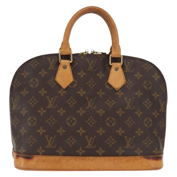 LOUIS VUITTON Monogram Alma Hand Bag M51130 LV Auth 170141