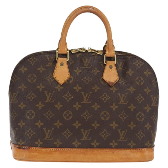 LOUIS VUITTON Monogram Alma Hand Bag M51130 LV Auth 170141