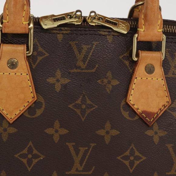 LOUIS VUITTON Monogram Alma Hand Bag M51130 LV Auth 170141