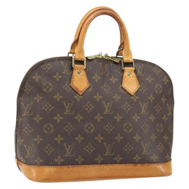 LOUIS VUITTON Monogram Alma Hand Bag M51130 LV Auth 170142