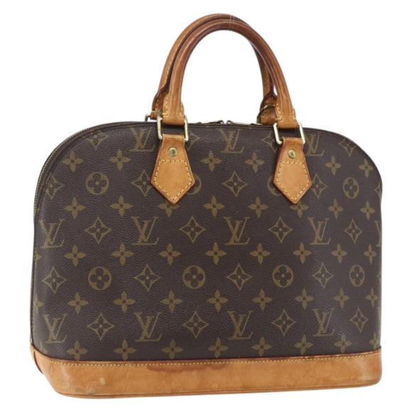 LOUIS VUITTON Monogram Alma Hand Bag M51130 LV Auth 170144