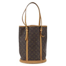 LOUIS VUITTON Monogram Bucket GM Shoulder Bag M42236 LV Auth 170146-13