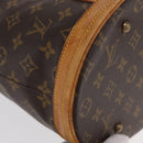 LOUIS VUITTON Monogram Bucket GM Shoulder Bag M42236 LV Auth 170147-9
